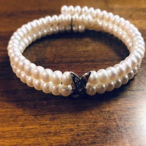 Pearl cuff bracelet